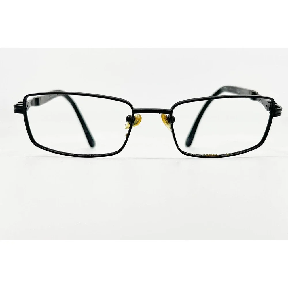 Legacy Eyeglasses Mens Black MM 1011 BK Rectangular Full Rim 55-18-145